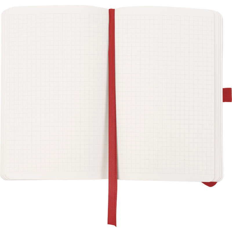 Notizbuch Axent Partner Soft Skin Glory 8616-06-4-A, 125x195 mm, 96 Blatt, Zelle, rot