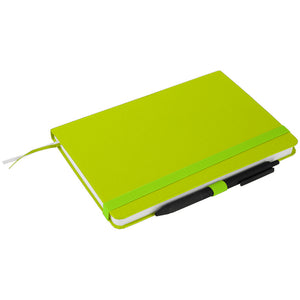 Notizbuch Axent Partner 8201-60-A, 125x195 mm, 96 Blatt, kariert, zitrone