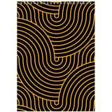 Spiral notebook Axent D8013-03, А4, 48 sheets, squared, yellow