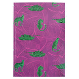 Notizbuch Axent Leopard 8422-555-A, A4, 96 Blatt, kariert, rosa