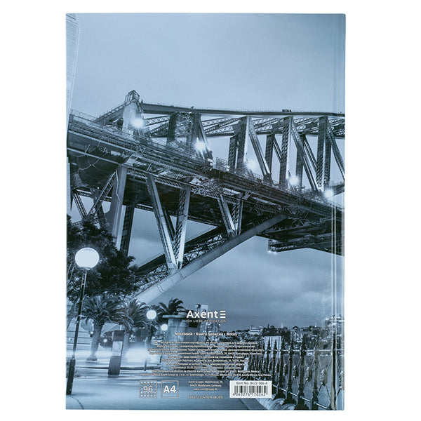 Notizbuch Axent Glory 8422-566-A, A4, 96 Blatt, liniert