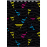 Spiral notebook Axent D8013-04, А4, 48 sheets, squared, neon