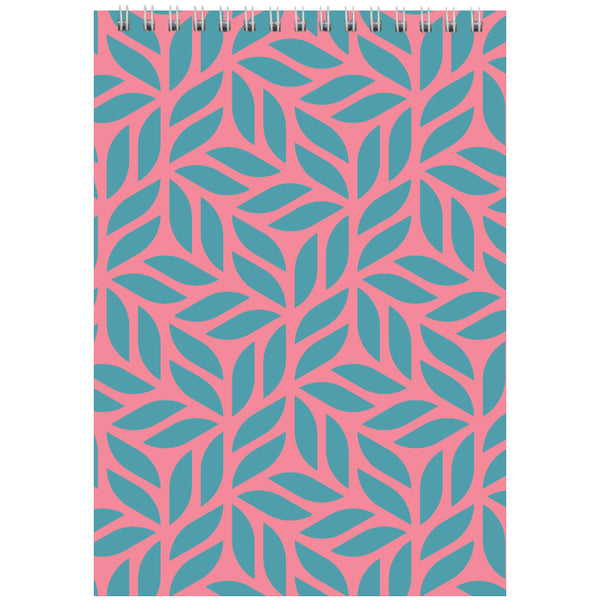 Spiralnotizbuch Axent D8012-05, А5, 48 Blatt, kariert, rosa