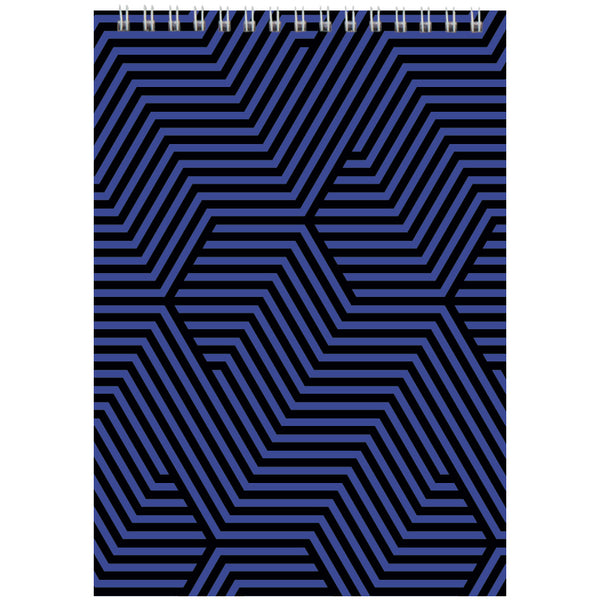 Spiralnotizbuch Axent D8012-06, А5, 48 Blatt, kariert, blau