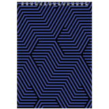 Spiralnotizbuch Axent D8012-06, А5, 48 Blatt, kariert, blau