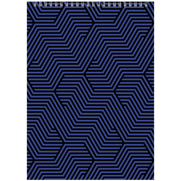 Spiralnotizbuch Axent D8013-06, А4, 48 Blatt, kariert, blau