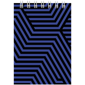 Spiralnotizbuch Axent D8014-06, А7, 48 Blatt, kariert, blau