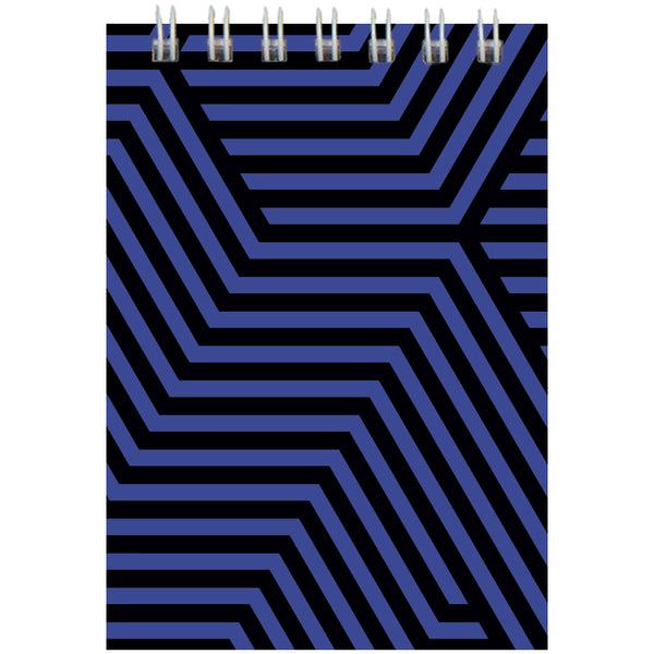 Spiralnotizbuch Axent D8014-06, А7, 48 Blatt, kariert, blau