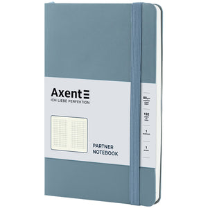 Notizbuch Axent Partner Soft Earth Colors 8620-02-A, 125x195 mm, 96 Blatt, blau