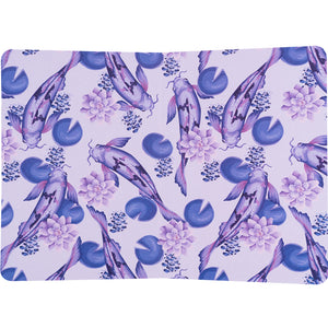 Notebook Axent Fish 8700-3-A, А5, 80 sheets, squared, lilac blue
