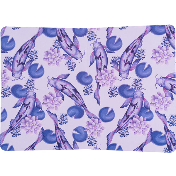 Notebook Axent Fish 8700-3-A, А5, 80 sheets, squared, lilac blue