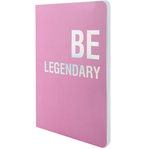 Notizbuch Axent Motivation 8700-6-A, A5, 80 Blatt, Zelle, Be legendär