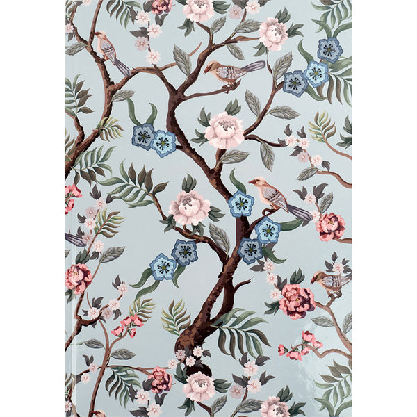 Notebook Axent Birds&Flowers-3 8422-570-A, А4, 96 sheets, squared