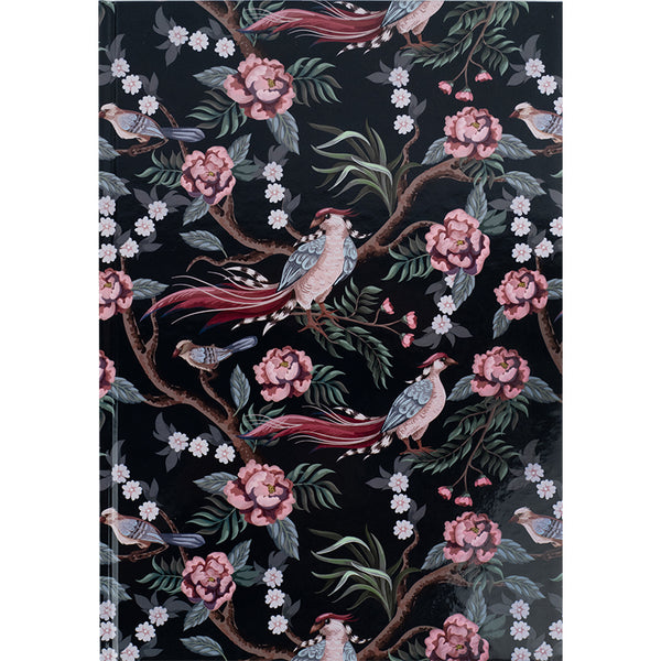 Notebook Axent Birds&Flowers-4 8422-571-A, А4, 96 sheets, squared