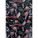 Notebook Axent Birds&Flowers-4 8422-571-A, А4, 96 sheets, squared