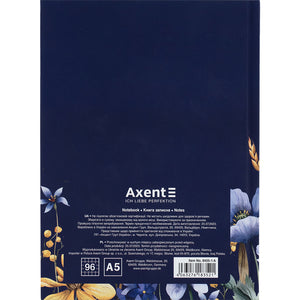 Notizbuch Axent UA Ukrainer 8455-1-A, A5, 96 Blätter, Zelle, Hardcover
