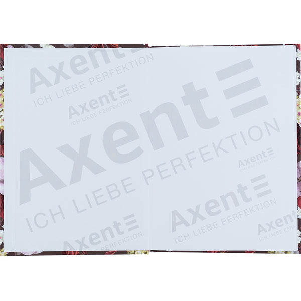 Notizbuch Axent Bloom 8456-1-A, А5, 96 Blatt, kariert, braun