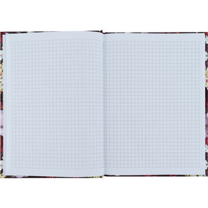 Notizbuch Axent Bloom 8456-1-A, А5, 96 Blatt, kariert, braun