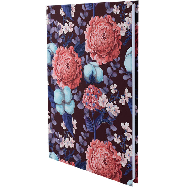 Notizbuch Axent Bloom 8456-3-A, А5, 96 Blatt, kariert, lila