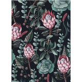 Notizbuch Axent Bloom 8456-4-A, А5, 96 Blatt, kariert, grün