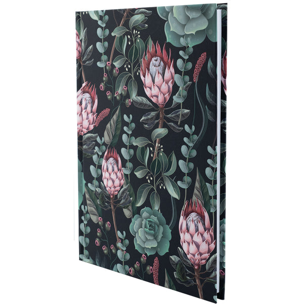 Notizbuch Axent Bloom 8456-4-A, А5, 96 Blatt, kariert, grün