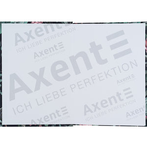 Notizbuch Axent Bloom 8456-4-A, А5, 96 Blatt, kariert, grün