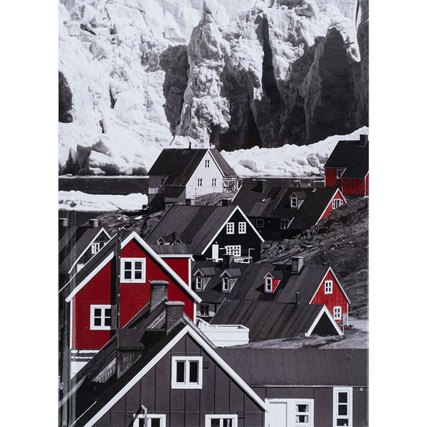 Notizbuch Axent R&B Houses 8457-1-A, A5, 96 Blatt, Zelle, Hardcover