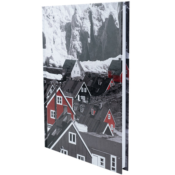 Notizbuch Axent R&B Houses 8457-1-A, A5, 96 Blatt, Zelle, Hardcover