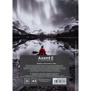 Notizbuch Axent R&B Lady 8457-2-A, A5, 96 Blatt, Zelle, Hardcover