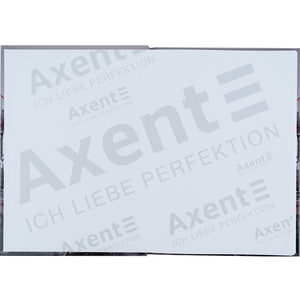 Notizbuch Axent R&B Bridge 8457-3-A, A5, 96 Blatt, Zelle, Hardcover