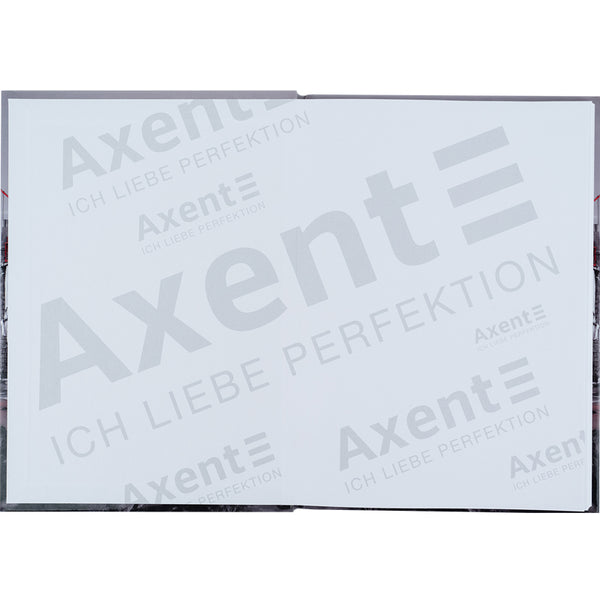 Notizbuch Axent R&B Bridge 8457-3-A, A5, 96 Blatt, Zelle, Hardcover