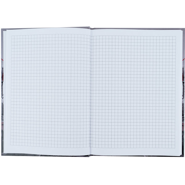Notizbuch Axent R&B Bridge 8457-3-A, A5, 96 Blatt, Zelle, Hardcover