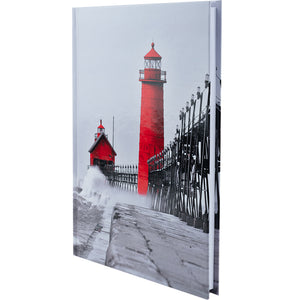 Notizbuch Axent R&B Lighthouse 8457-4-A, A5, 96 Blatt, Zelle, Hardcover