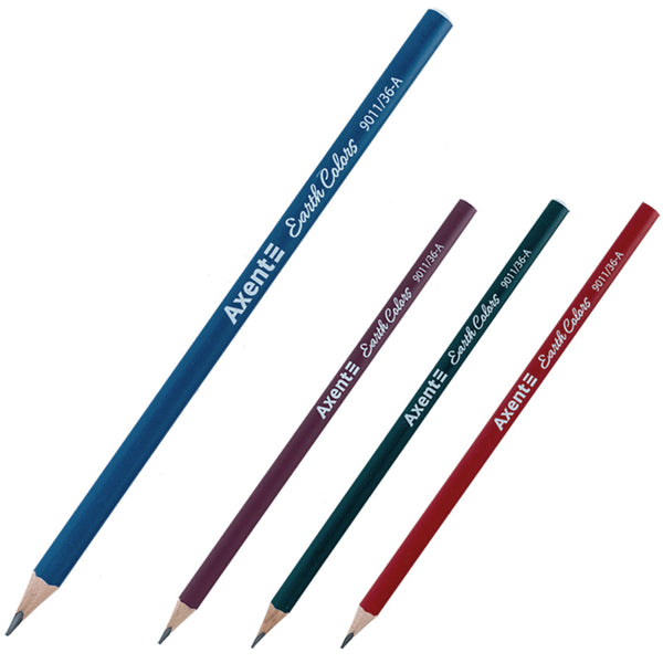 Bleistift Axent Earth Colors 9011-A, HB, 2.2 mm