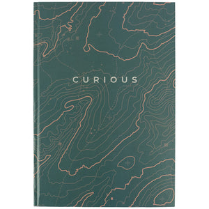 Notebook Earth Colors 8422-577-A, A4, 96 sheets,  squared, Curious