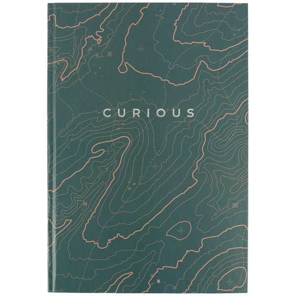 Notebook Earth Colors 8422-577-A, A4, 96 sheets,  squared, Curious