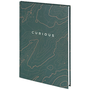 Notebook Earth Colors 8422-577-A, A4, 96 sheets,  squared, Curious