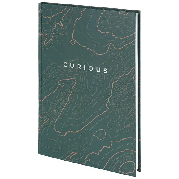 Notebook Earth Colors 8422-577-A, A4, 96 sheets,  squared, Curious