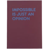 Notebook Impossible 8458-1-A, A5, 96 sheets,  squared, hard cover