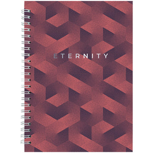 Spiral notebook Axent 8032-25-A, A5, 96 sheets, squared, hard cover