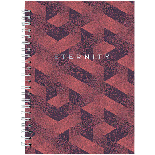 Spiral notebook Axent 8032-25-A, A5, 96 sheets, squared, hard cover