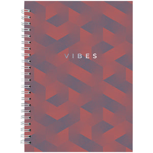 Spiral notebook Axent 8032-27-A, A5, 96 sheets, squared, hard cover