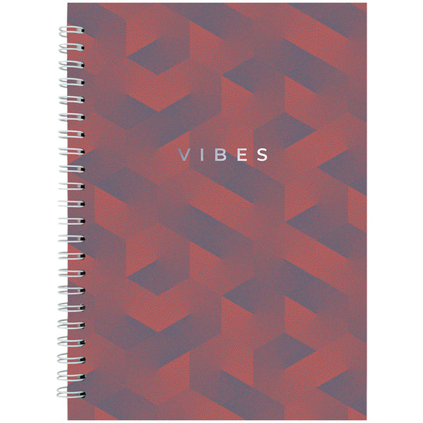 Spiral notebook Axent 8032-27-A, A5, 96 sheets, squared, hard cover