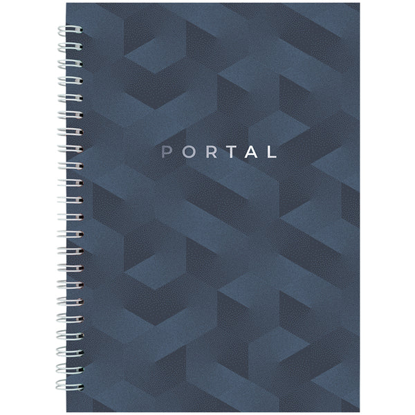 Spiral notebook Axent 8032-28-A, A5, 96 sheets, squared, hard cover