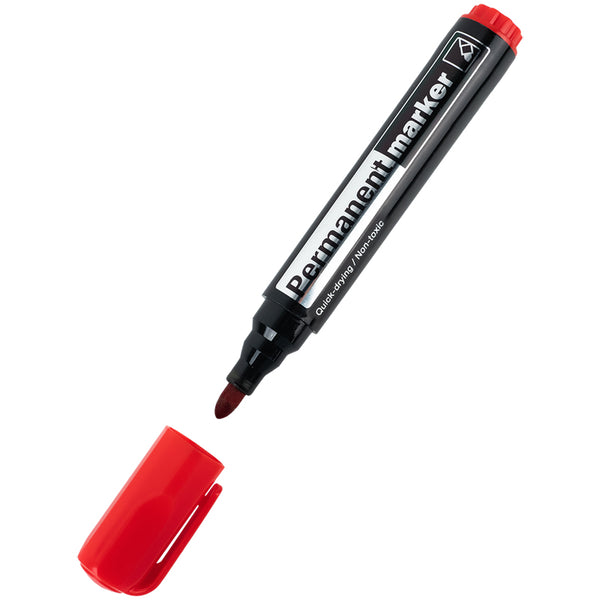 Marker Permanent D2605, 2 mm, rund, rot