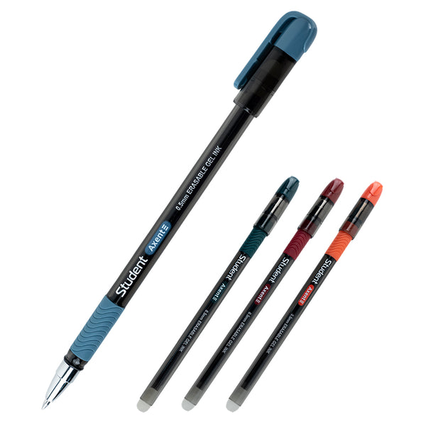 Gelstift "Schreib-Lösch" Axent Student AG1071-01-A, 0,5 mm, schwarz