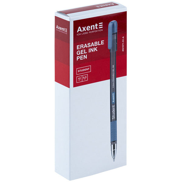 Gelstift "Schreib-Lösch" Axent Student AG1071-01-A, 0,5 mm, schwarz