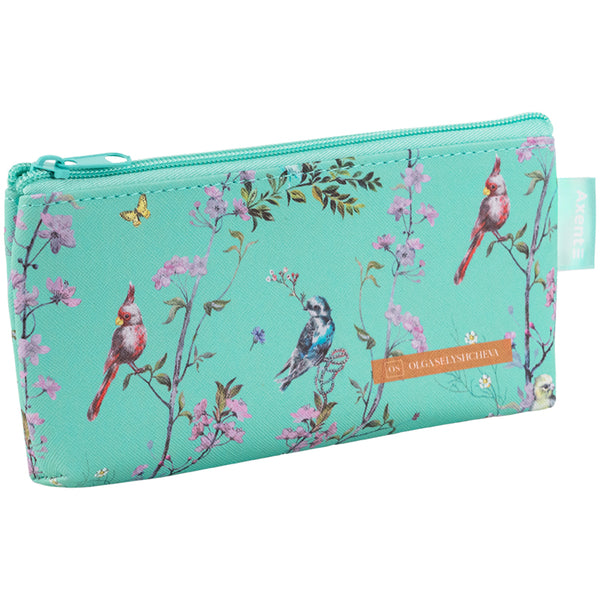 Pencil case with a zipper Axent Olga Selyshcheva, Spring 1454-1-А