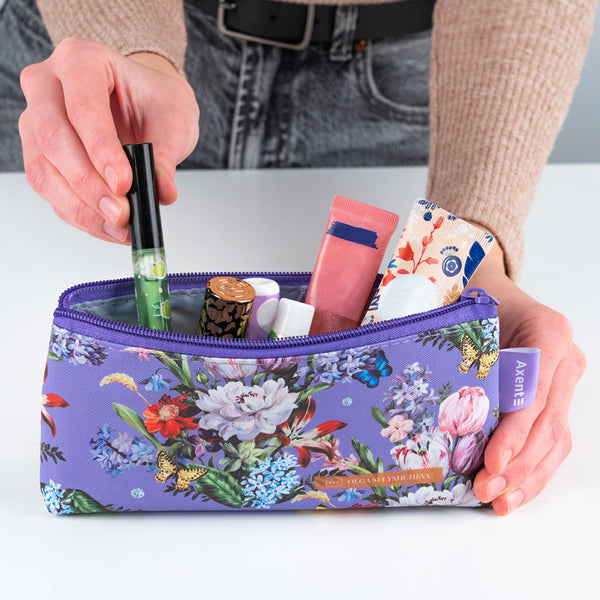 Pencil case with a zipper Axent Olga Selyshcheva, Secret 1454-2-А