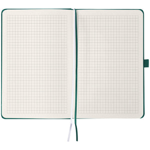 Notebook Axent Partner 8201-61-A, 125x195 mm, 96 sheets,  squared, green forest